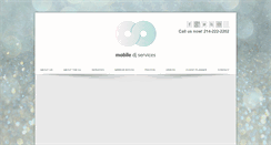 Desktop Screenshot of mobiledjservices.com